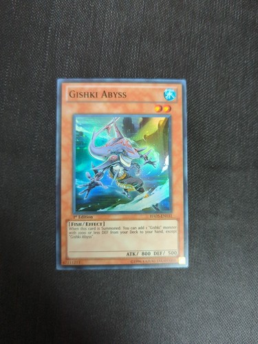 Gishki Abyss - Super Rare - 1st Ed - HA05-EN031 - LP - Picture 1 of 2