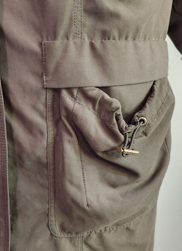 Autograph Weekend Marks & Spencer Olive Green Hooded Windbreaker Parka Coat! 12 - Picture 4 of 12