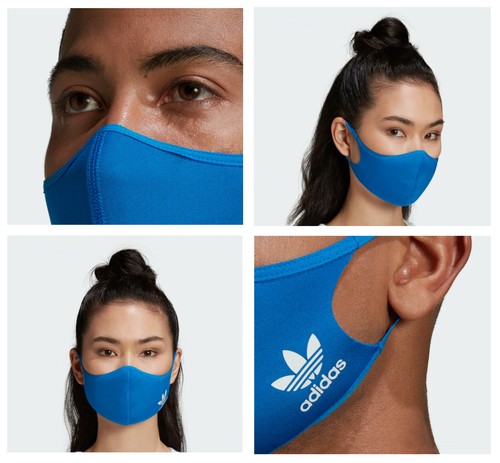 ADIDAS MÁSCARA FACIAL CUBIERTA FACIAL AZUL TALLA M/L (OTROS TAMAÑOS DISPONIBLES)✅GRATIS RÁPIDA P&P - Imagen 1 de 10