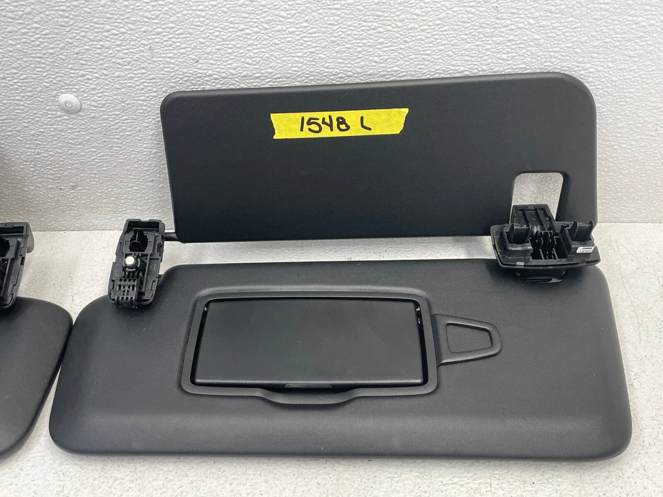 17 18 19 Mercedes GLE 43 AMG Left & Right Sunvisor Sun Visor Set Black 1548 OEM - Image 4 of 4