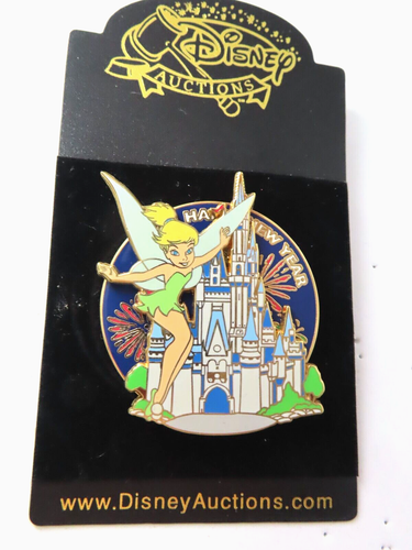 Disney Pin Disney Auctions Happy New Year (Tinker Bell) Spinner LE 1000 #35584 - Picture 2 of 4