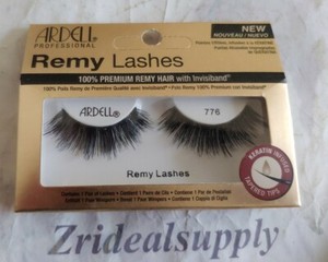 Ardell Professional Remy Lashes False Eyelashes 776 Black Invisiband