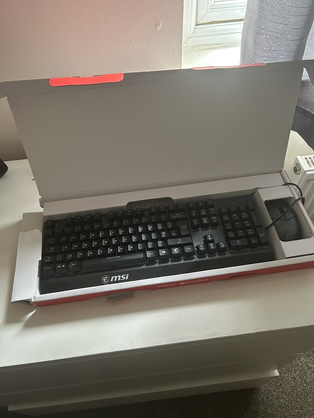 Msi Vigor Gk30 gaming keyboard and mouse eBay