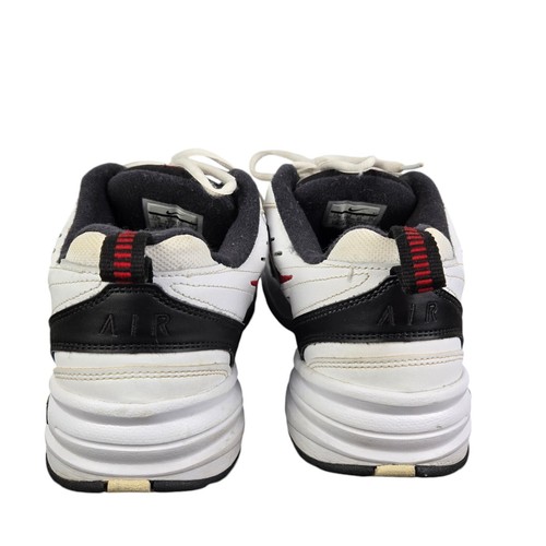 Nike Men’s Size 11 W Wide Air Monarch IV White Varsity Red Sneakers 416355-101 - Picture 9 of 13