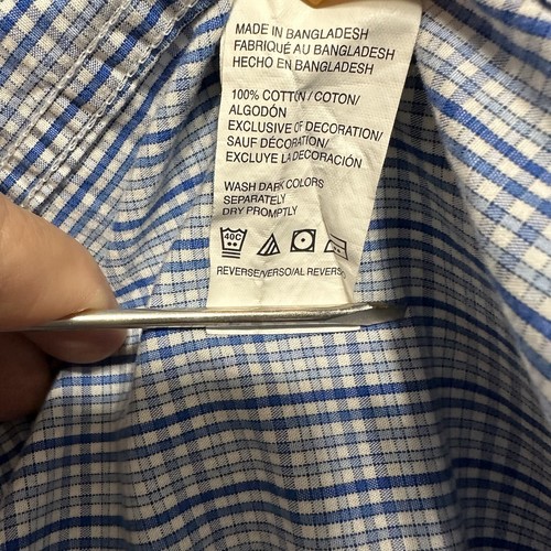 Paket 2 Hemden Größe L Langarm kariert Izod & Knights Of Round Table - Bild 13 von 23