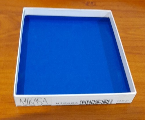 Vintage 1980s German Mikasa Crystal Swirl Glass Photo/ Picture Frame SA220/827 - Picture 15 of 17