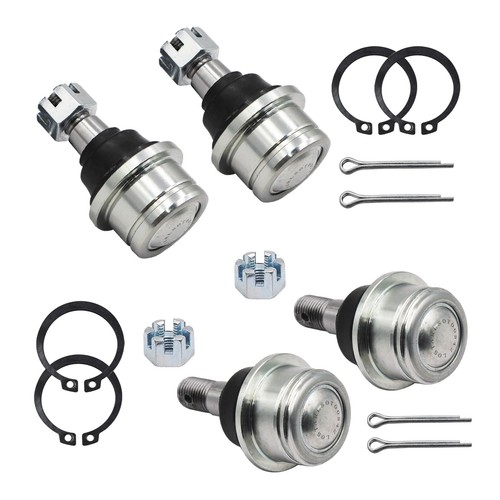  For 2000-2014 Honda Rancher 350 420 400 New 4PCS Lower/Upper Ball Joint Kit - Picture 2 of 4