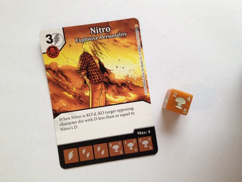 Tarjeta única de Marvel Dice Masters de la Guerra Civil + Muere - Imagen 13 de 45