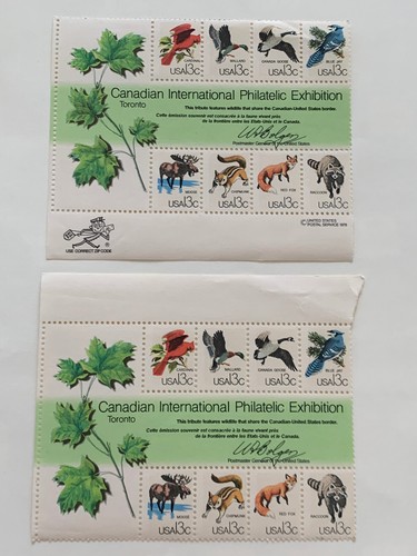 U.S. CAPEX Canadian Intl Philatelic Expo 13c S/S Sc#1757 M/NH 1978