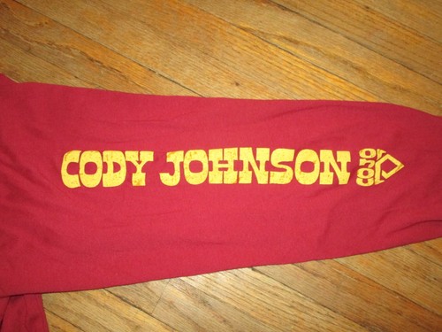 CODY JOHNSON T SHIRT Country COJO Concert DEAR RODEO Long Sleeve MEDIUM/SMALL - Picture 3 of 5