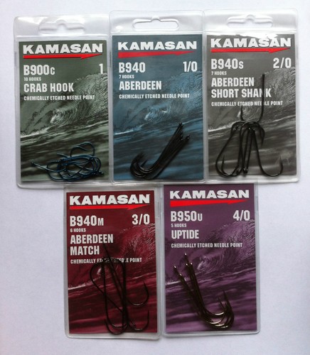 KAMASAN SEA FISHING HOOKS - all patterns and sizes available and £1.55 for P&P - Picture 2 of 11