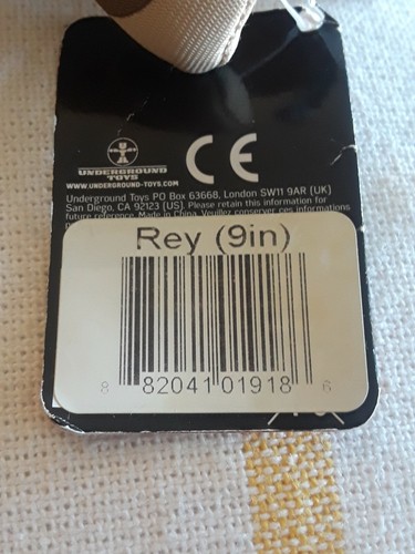 Star Wars Rey Talking Plush Original Movie Sound 9" Toy Doll  Disney Tour NWT! - Picture 7 of 8