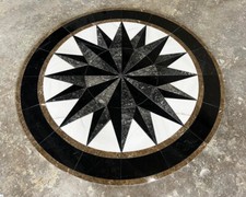 Floor Marble Medallion 24''x24''