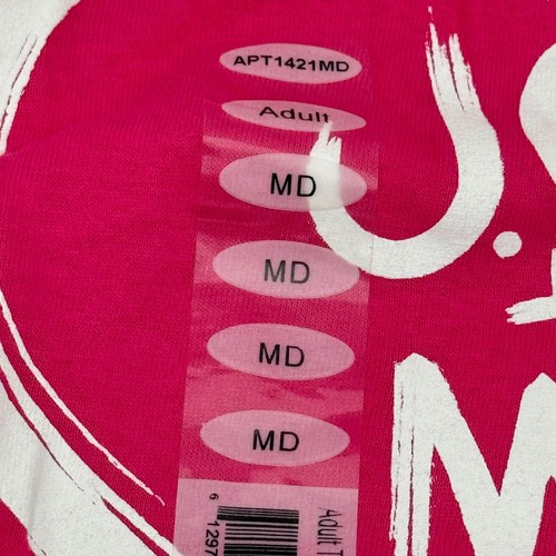 Kerusso Unisex Jesus Christ + Me & BibleVerse Printed T-Shirt Pink Gr. M Neu mit Etikett - Bild 6 von 10