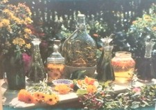 MB Croxley 500 Piece Puzzle "HERBS & HERBAL EXTRACTS"  / Complete 