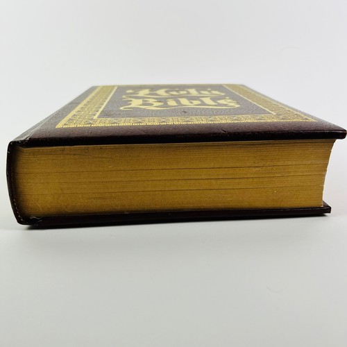 Vintage Hardcover große heilige Bibel King James Version Familienaltar Ausgabe 1976 - Bild 4 von 24