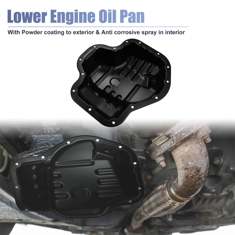 Pieza de 1 cárter de aceite de motor 12101-0H010 apto para Toyota Camry Corolla Highlander Foto 3 de 4