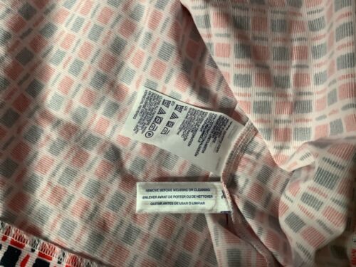 Tommy Hilfiger Women Red Casual Dress 6 Checkered Blue Mid - Picture 8 of 9