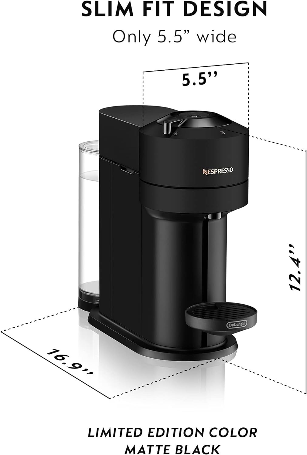 Nespresso Vertuo Next Coffee and Espresso Maker by De'Longhi eBay
