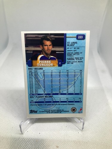 1999 - 00 Topps Hockey Cards #1 - 286 Hall of Famers HOF Spedizione gratuita!!!!! - Foto 79 di 111