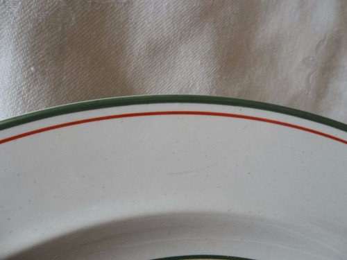 ANCHOR HOCKING TWELVE DAYS OF CHRISTMAS DINNER PLATE TWO TURTLE DOVES - Picture 2 of 2