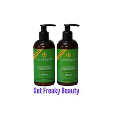 2 PACK. 10.1 oz. DermOrganic Organic Argan Oil Daily Hydrating Conditioner. NEW.