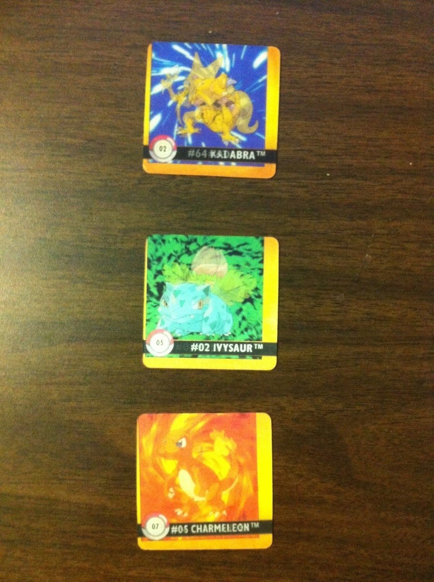 Lot of 15 1999 Artbox Pokemon Action Flipz | eBay