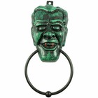 Green Leprechaun MONSTER HEAD DOOR KNOCKER TOWEL RING Horror Prop Decoration-NEW