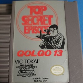Golgo 13: Top Secret Nes, 1988) cartridge only 