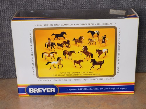 Seltenes pensioniertes Vintage Breyer Pferd #468 Damara Zebra Mare Wildtier Neu im Karton - Bild 8 von 10