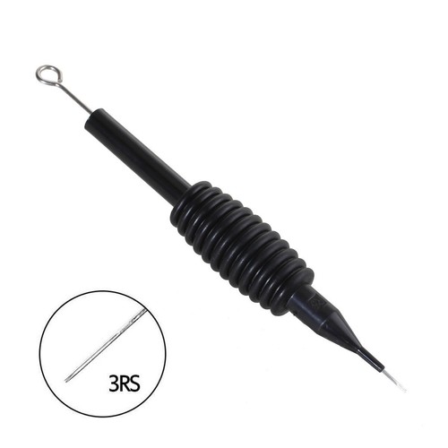 Agujas desechables para tatuaje esterilizadas tubo de 3/4" 19 mm con punta de agarre RL/RS/F/M1 - Imagen 21 de 39