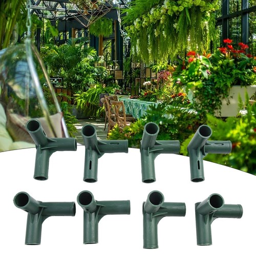Robust Greenhouse Frame Connector Kit Set of 8 19mm Heavy Duty Pipe Brackets - Bild 17 von 45