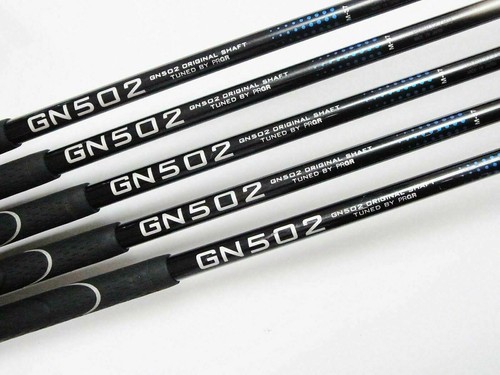 LEFT-HANDED PRGR GN502 6PC R-FLEX IRONS SET GOLF CLUBS 1118 - Picture 4 of 5
