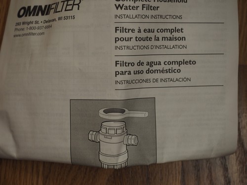 OmniFilter Whole House Water Filter U25 Brand New - Picture 6 of 8