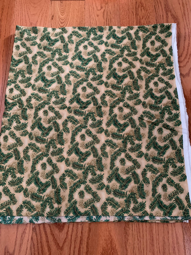 Christmas Fir Tree Branches Cotton Fabric TIS THE SEASON  5 yards + - Picture 2 of 6