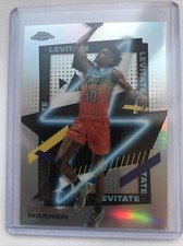 2021-2022 TOPPS CHOME OTE LEVITATE BRYON WARREN ROOKIE CARD