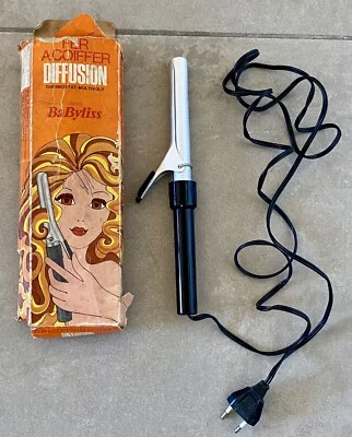 Fer à Coiffer BaByliss Années 70 Vintage Boîte d’origine TBE - Photo 1/4