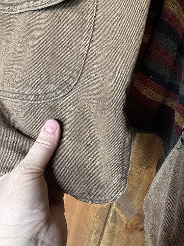 Woolrich vintage Chore Coat, Aztec Lined Size XXL - Picture 6 of 9