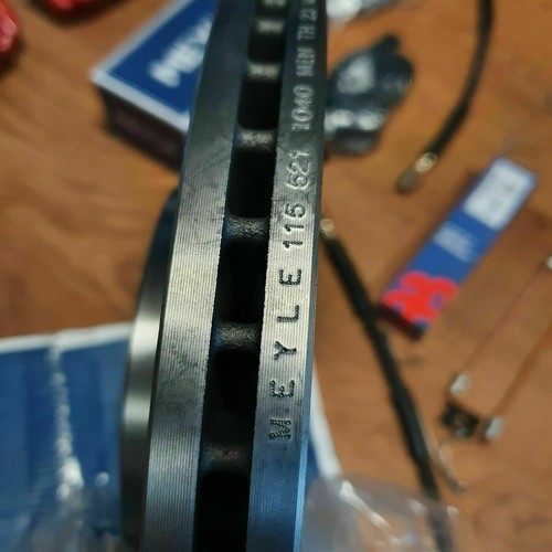 Audi 100 A6 C4 Bremssättel Lucas / Girling 57 Vorne 4A0615123A / 4A0615124A - Picture 11 of 11