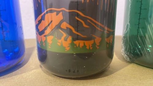 Ozark Trail 32 Oz Green-Brown-Blue (SET) Water Bottle. Wide Mouth and Flip-Top - Picture 12 of 12