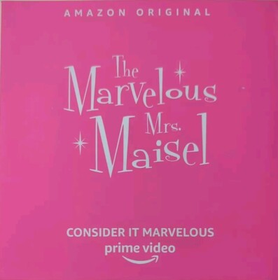 Marvelous Mrs. Maisel FYC DVD Season 3 (5 Ep's ONLY) Award Promo Screener VG f/s