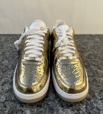 Nike Air Force 1 Super Bowl Precious Metal Gold 2016 Size US 9 812297-701 Nike Air Force 1 Low Super Bowl Precious Metal Men main image 4