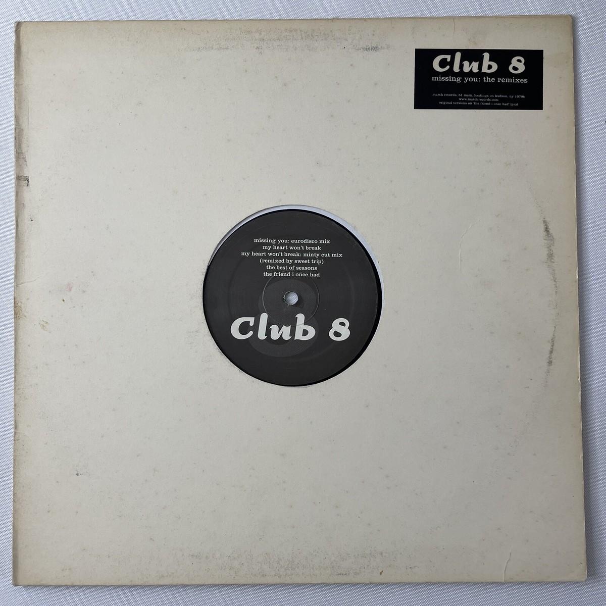 人気の新作 Missing – 8 Club You: 12 Remixes The 洋楽