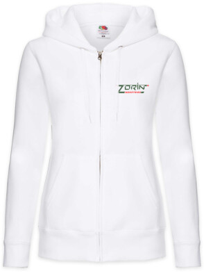 Zorin Industries I Damen Zipper Hoodie Symbol Logo Firma James Spy  London Bond