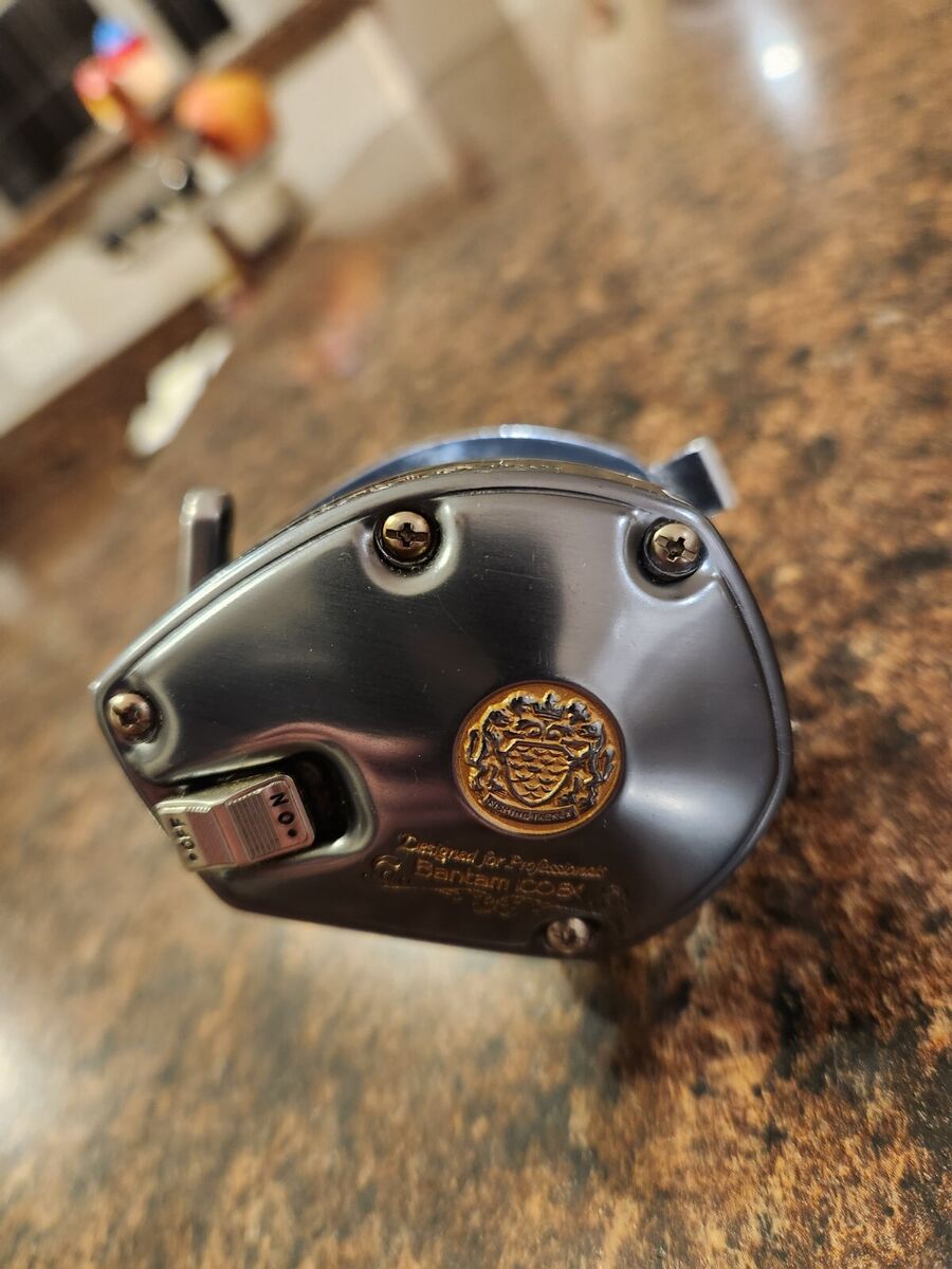 OLD SHIMANO BANTAM 100EX 1978 Vintage Bait Casting Reel OLD SHIMANO BANTAM 100EX 1978 Vintage Bait Casting Reel