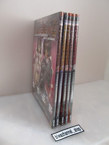 Shirow Masamune Art Book "GREASEBERRIES" Vol.1 2 3 4 + ROUGH 5 Book Set - Picture 3 of 22