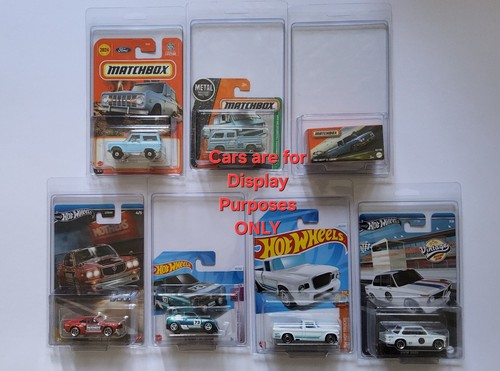 72 x Hot Wheels - Matchbox - Protector Clam Cases - Suit Mainline Long & Short - Picture 3 of 10