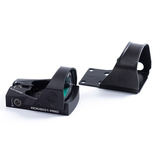 SIG SAUER ROMEO1PRO 1x30mm 3 MOA Reflex Red Dot Sight w/ Protective Shroud - Picture 5 of 11