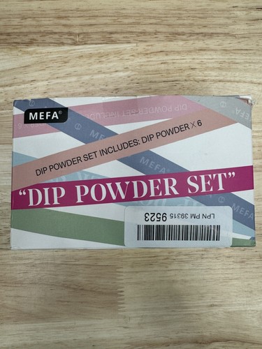 MEFA Acryl Dip Powder Set - Nudes - versiegelt - kein UV erforderlich - Neu im Karton - Bild 1 von 2