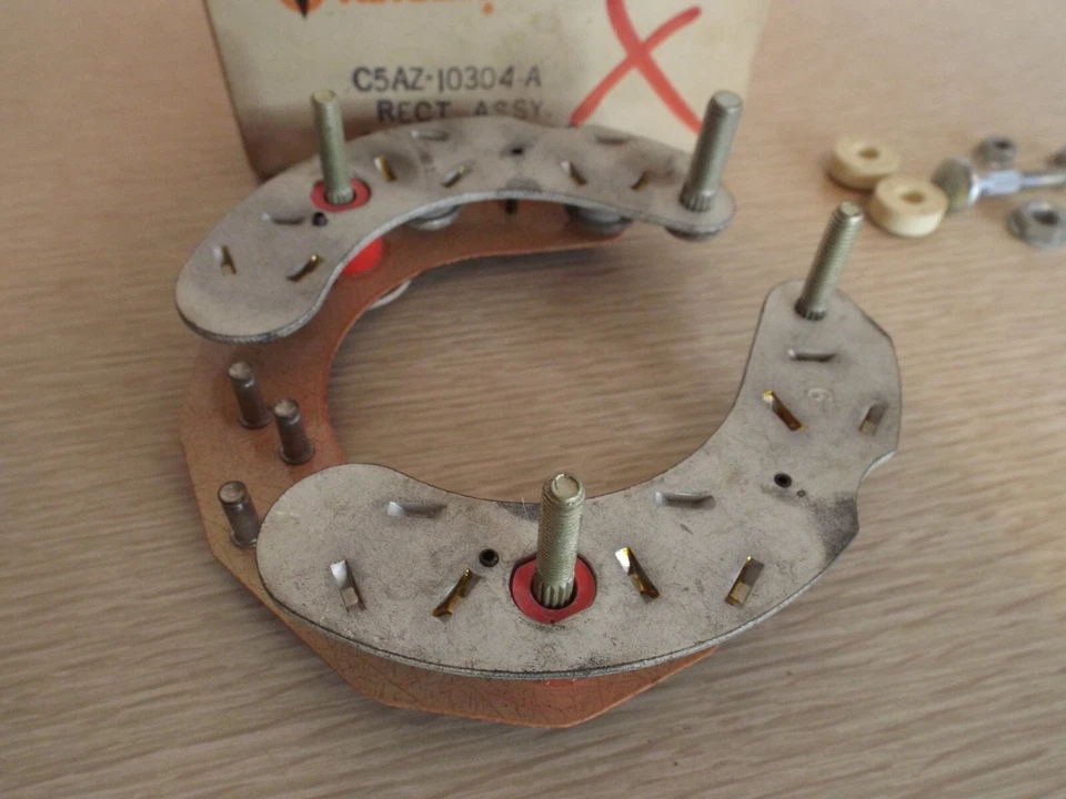 Retificador alternador NOS 1965 1966 1967 1968 Ford Galaxie Falcon Fairlane Torino - Imagem 4 de 4